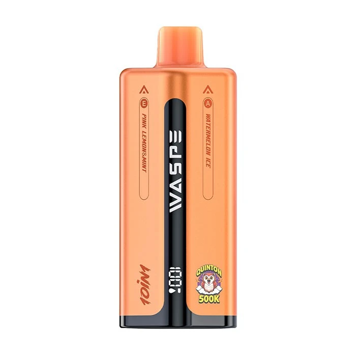 WASPE Quinton 500000 Puffs 10 in 1 Disposable Vape high quality WASPE Quinton 500000 Puffs 10 in 1 Disposable Vape high quality